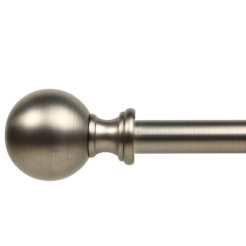 Allen + Roth Drapery
Curtain Rod Finials Brushed Nickel - Picture 2 of 4